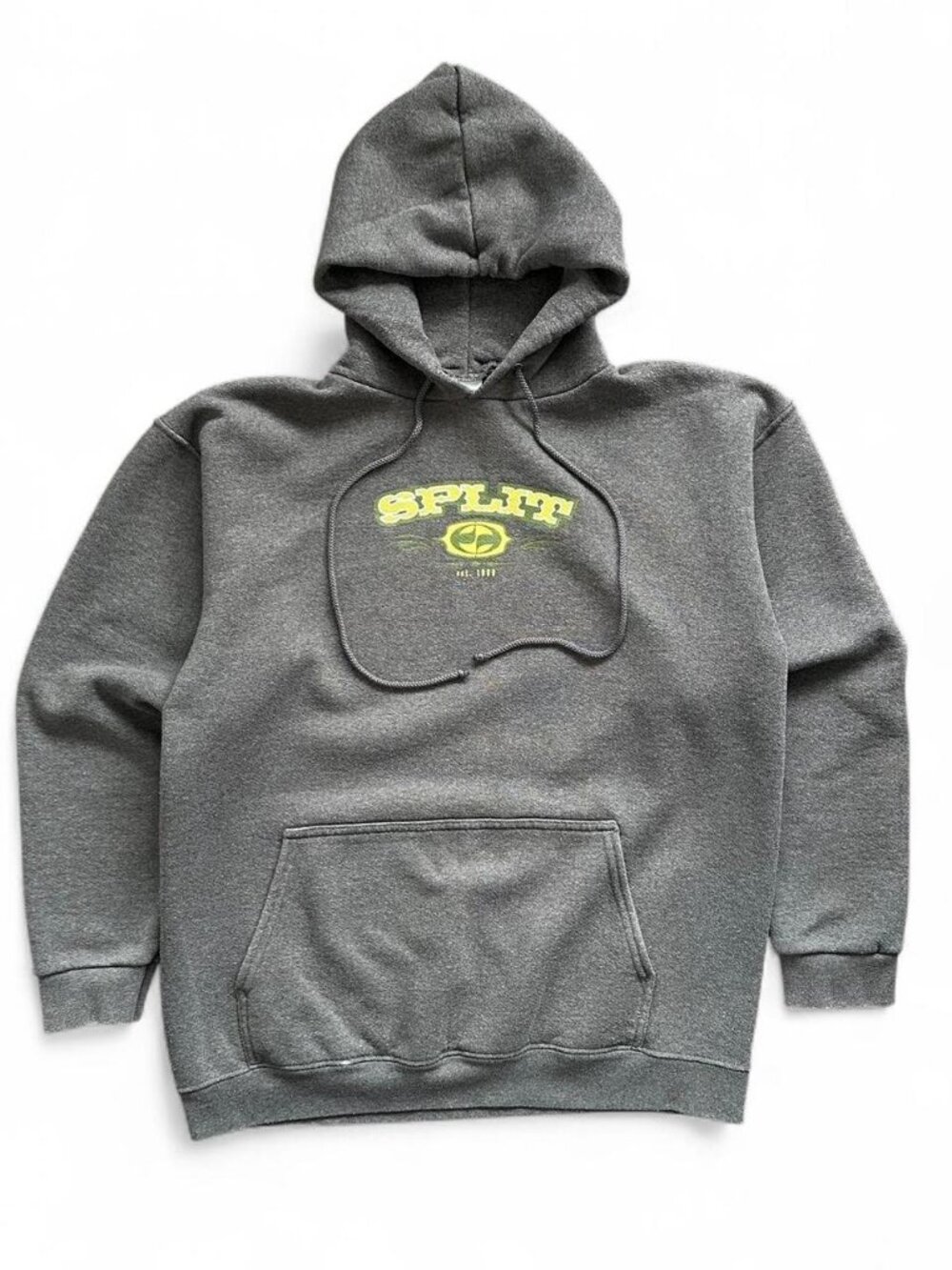 Vintage Split Skate Surf Hoodie Pullover Sweatshirt Men's Large 90s